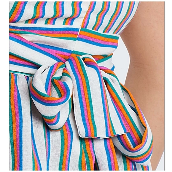 LAST ONE❗GILLI Plus Size Vibrant Stripes Top - Picture 7 of 7